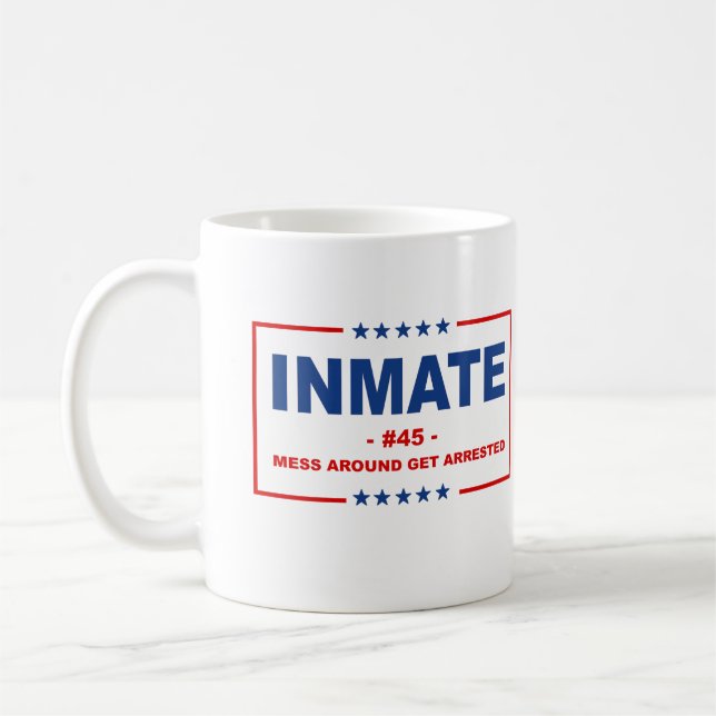 TAZA DE CAFÉ INMATE #45 (Izquierda)