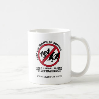 TAZA DE CAFÉ INMIGRACIÓN ILEGAL