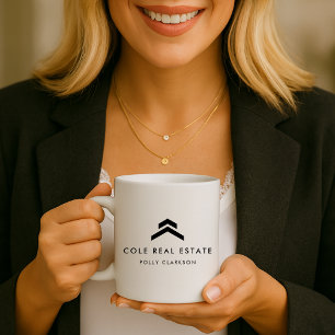 Taza De Café Inmobiliaria Realtor de agente de lista mínimo m