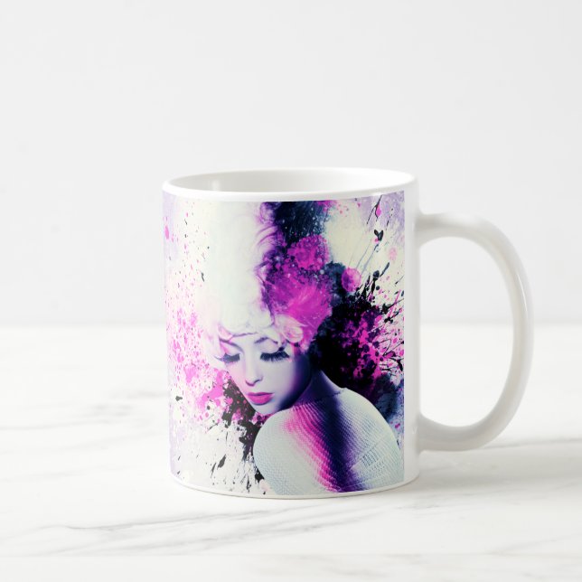 Taza De Café Inmortalizado en Tinta Mug (11oz) (Derecha)