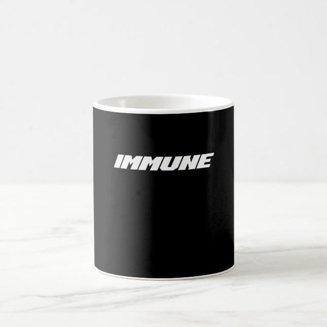 Taza De Café Inmune Al Virus Corona (Centro)