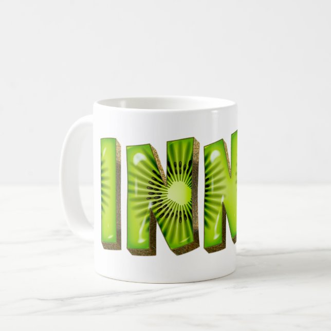 Taza De Café Inna Name Kiwi Style Tasse Teetasse Kaffeetasse (Anverso izquierdo)