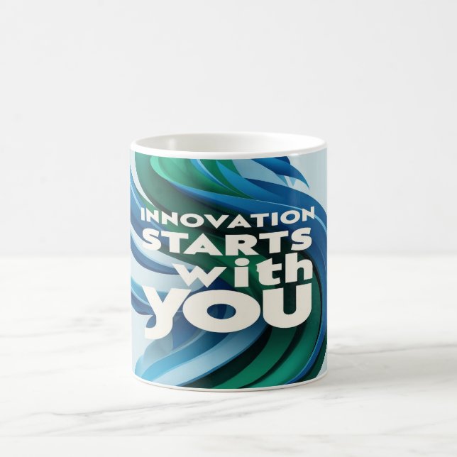 Taza De Café Innovación comienza con usted, opción 2 (Centro)