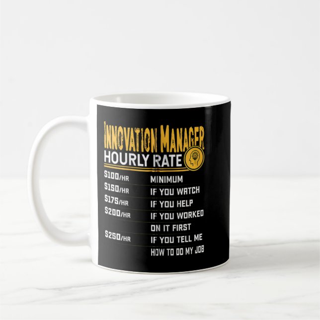 Taza De Café Innovación Gestor de Innovación por Horas - Innova (Izquierda)