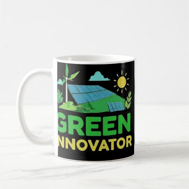 Taza De Café Innovador verde (Izquierda)