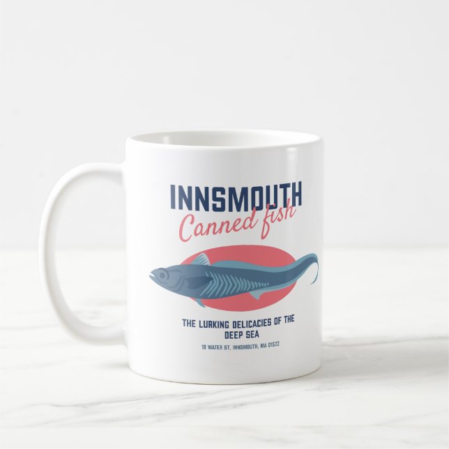 Taza De Café Innsmouth Fish Lovecraftian (Izquierda)