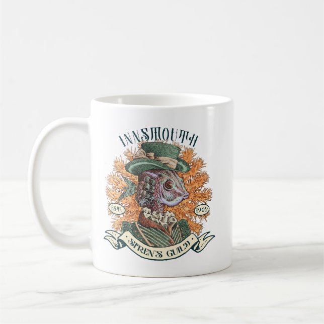 Taza De Café Innsmouth Siren's Guild — La Perla (Izquierda)