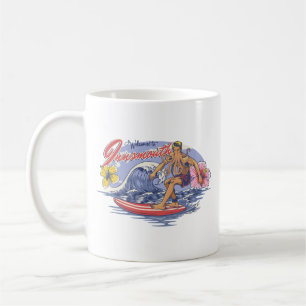 Taza De Café Innsmouth Surfing Lovecraft