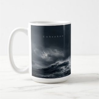 Taza De Café Inquebrantable - Estética de Océano Tempestuoso y 