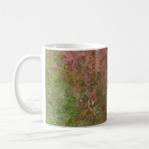 Taza De Café Inscripción De La Naturaleza Abstracto De La Tinta