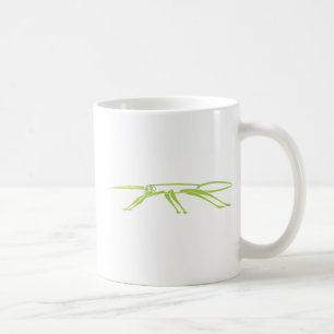 Taza De Café Insecto de palillo serio