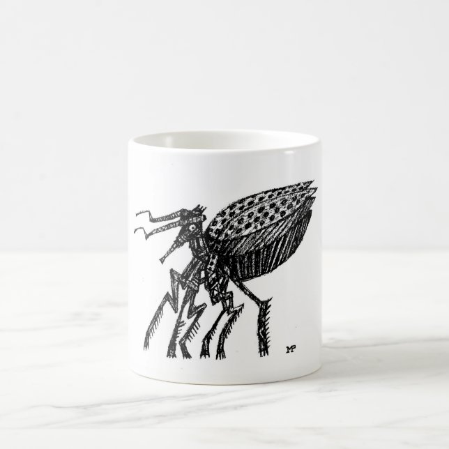 Taza De Café Insecto grande (Centro)