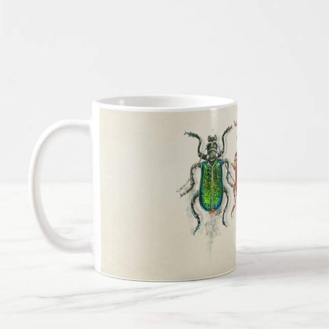 Taza De Café Insectos (Izquierda)