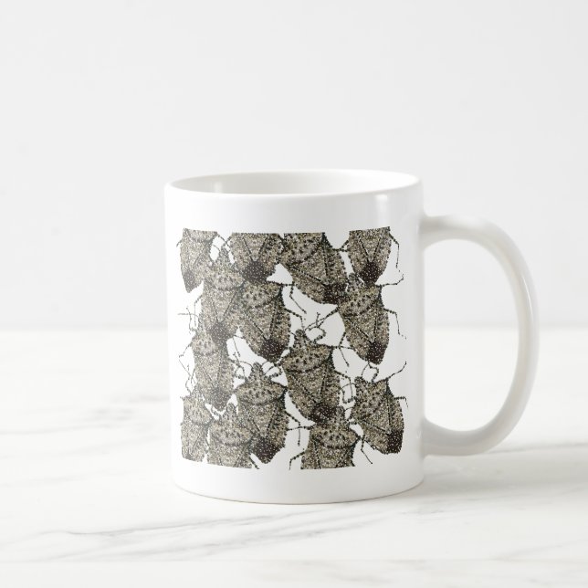 Taza De Café Insectos del hedor bedazzled (Derecha)