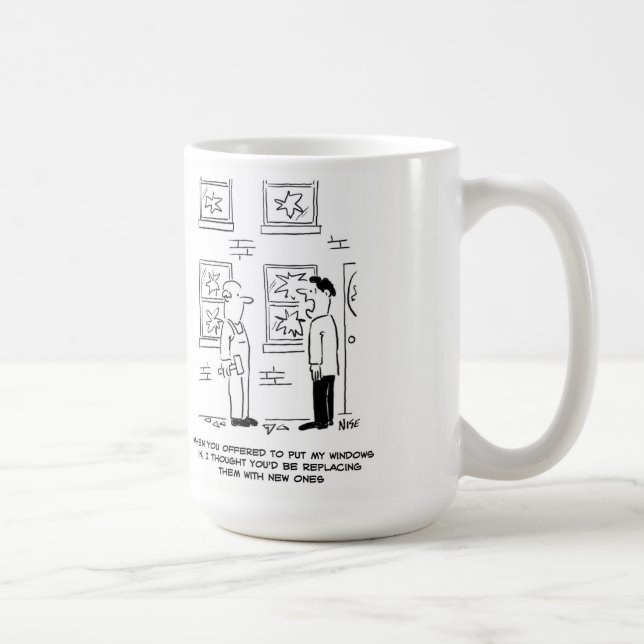 Taza De Café Insertando Windows. Un Malentendido. (Derecha)