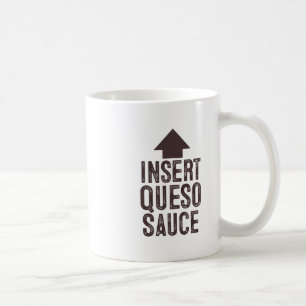 Taza De Café Insertar Salsa de Queso divertida Halloween Flecha