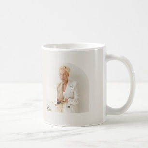 Taza De Café Insigne moderno para agente inmobiliario con foto