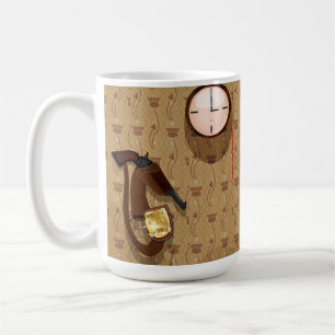 Taza De Café Insígnia de detective de policía
