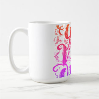Taza De Café Insignia de guión solo buenas vibras