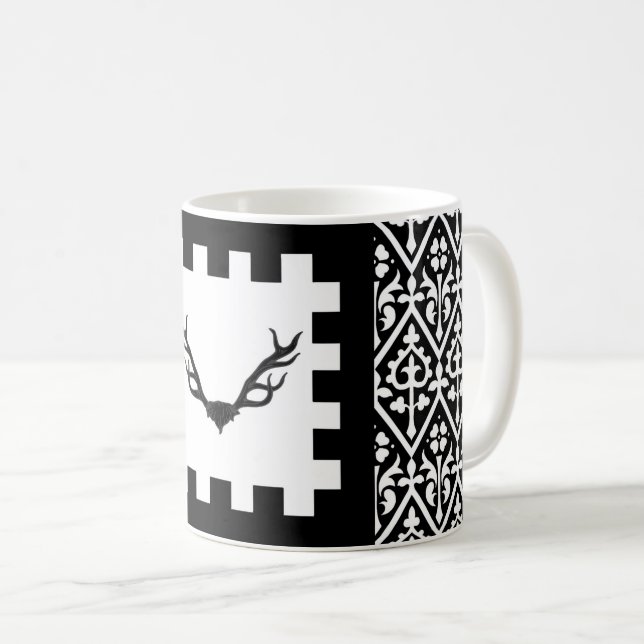 Taza De Café Insignia de la Baronía de la Cruz de Buckland (Anverso derecho)