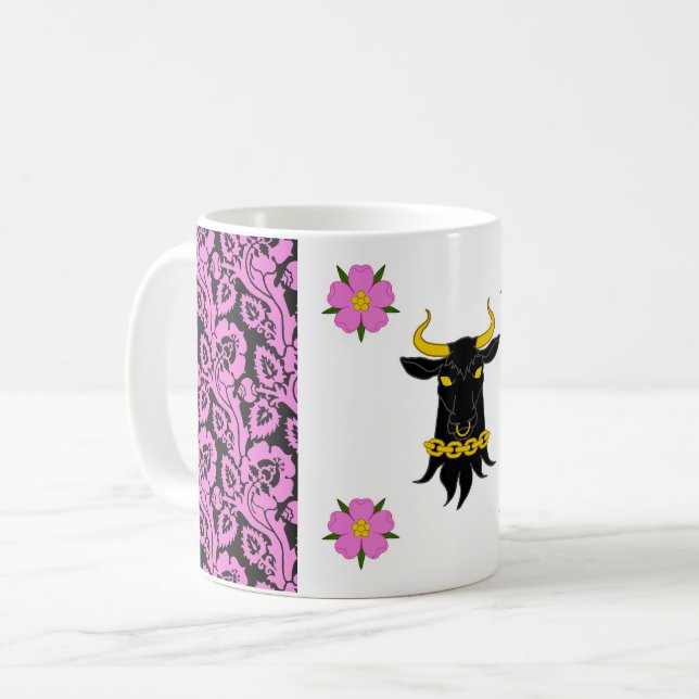 Taza De Café Insignia de la Baronía de Montenegro (Anverso izquierdo)