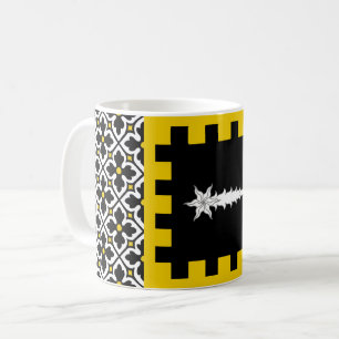Taza De Café Insignia de población de tierras discutibles
