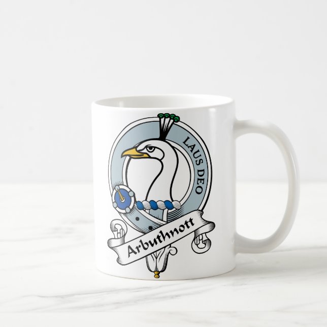 Taza De Café Insignia del clan de Arbuthnott (Derecha)