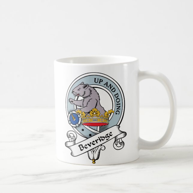 Taza De Café Insignia del clan de Beveridge (Derecha)