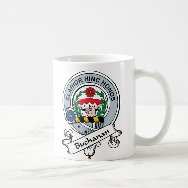 Taza De Café Insignia del clan de Buchanan (Derecha)