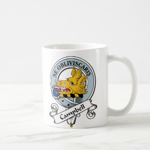 Taza De Café Insignia del clan de Campbell