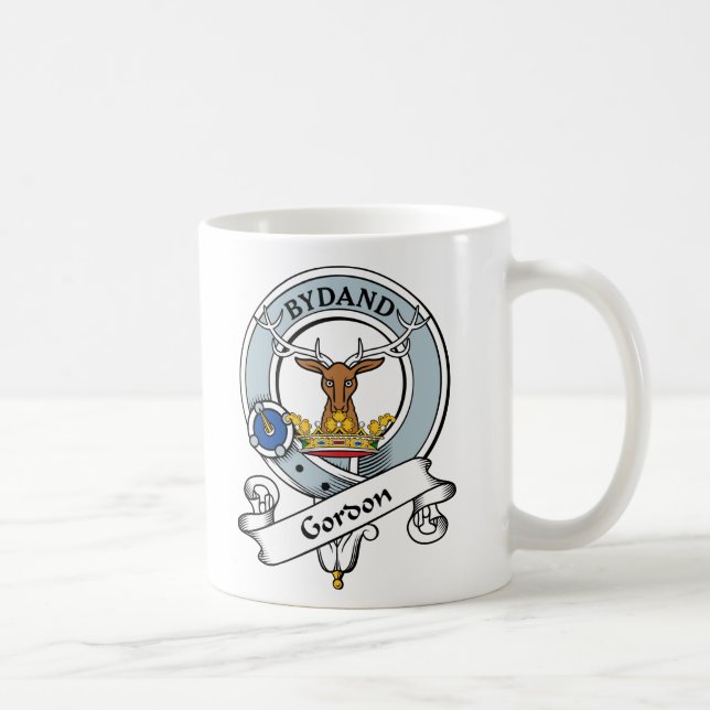Taza De Café Insignia del clan de Gordon (Derecha)