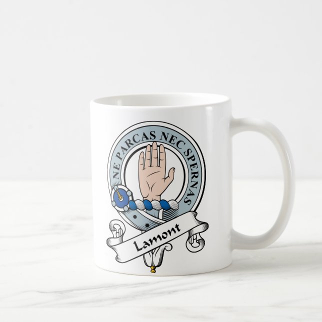 Taza De Café Insignia del clan de Lamont (Derecha)