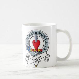 Taza De Café Insignia del clan de Logan