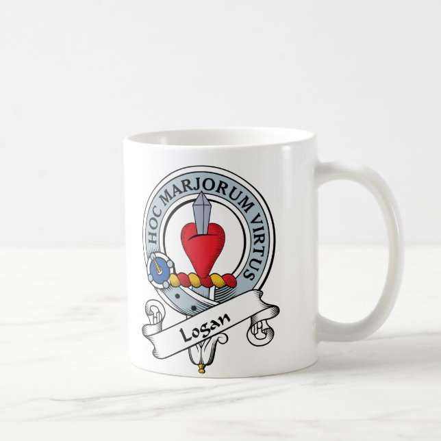 Taza De Café Insignia del clan de Logan (Derecha)