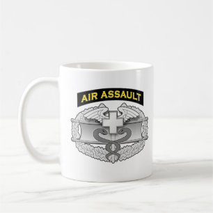 Taza De Café Insignia del médico del combate - ataque aéreo -