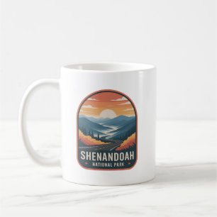 Taza De Café Insignia del recorrido escénico del Parque Naciona