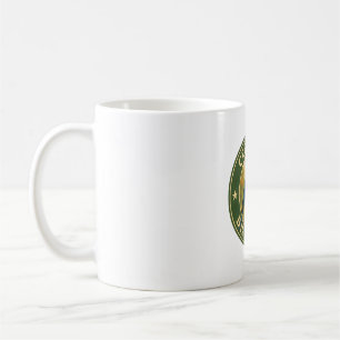 Taza De Café Insignia del Viejo de Pájaro Azul del Este