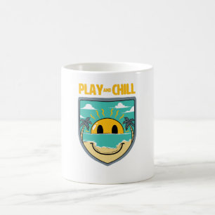 Taza De Café Insignia feliz