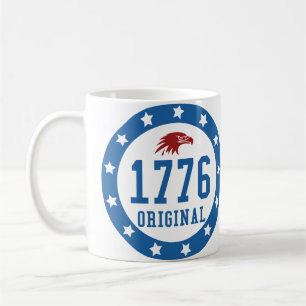 Taza De Café Insígnia original del 4 de julio de 1776