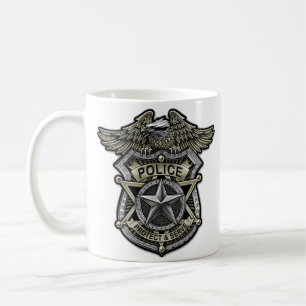 Taza De Café Insignia policial