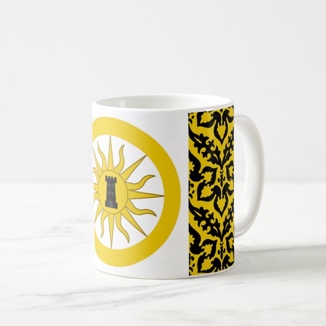 Taza De Café Insignia popular de Shire of Sol Haven (Anverso derecho)