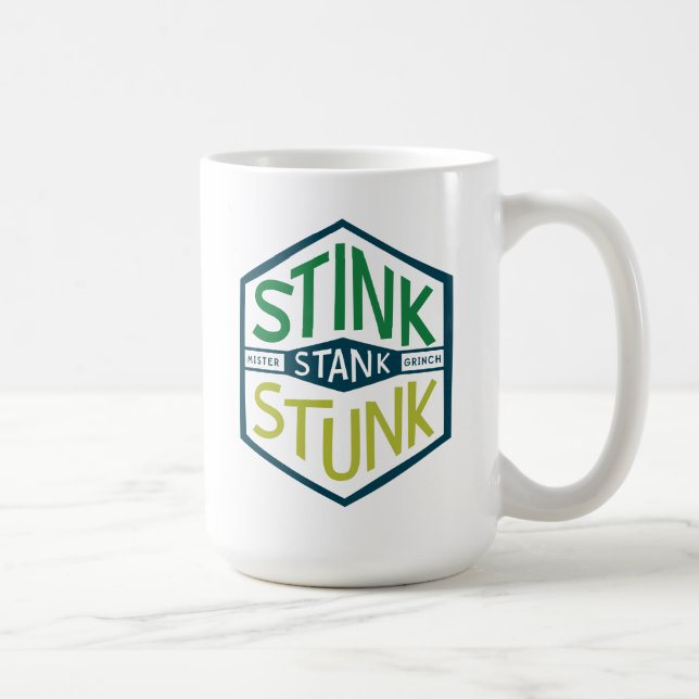 Taza De Café Insignia Stink Stank Stunk (Derecha)