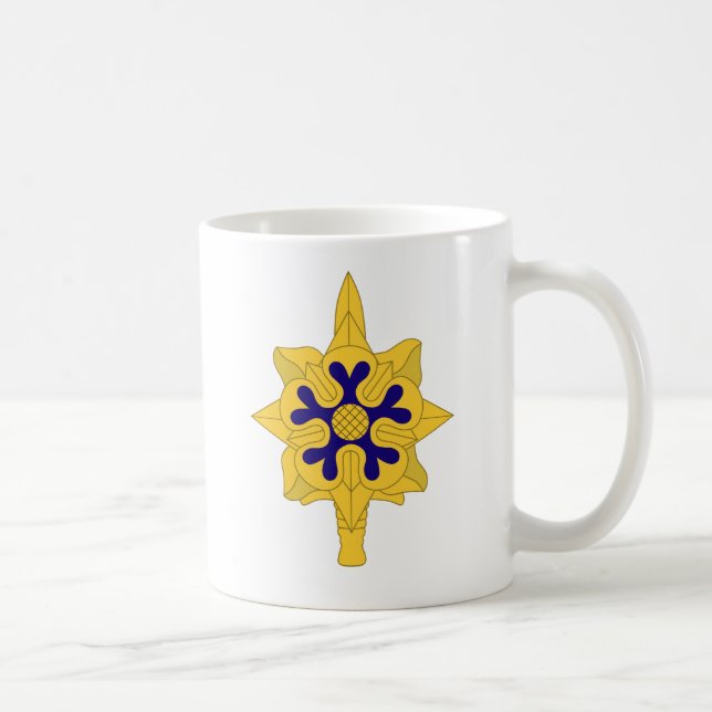 Taza De Café Insignias de la inteligencia militar (Derecha)
