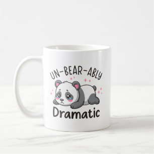 Taza De Café Insoportablemente dramático: diseño de castigo de 