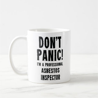 Taza De Café Inspector de amianto