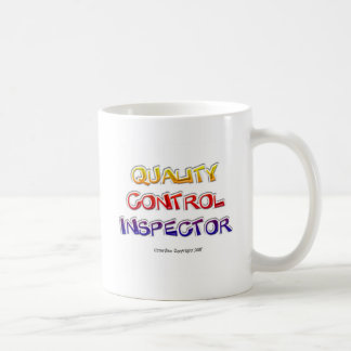 Taza De Café Inspector de control de calidad