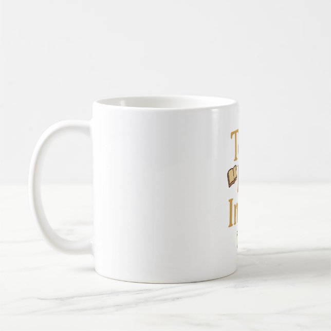 Taza De Café Inspira amor de enseñanza (Izquierda)