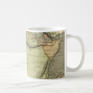 Taza De Café Inspiración de antiguo mapa antiguo