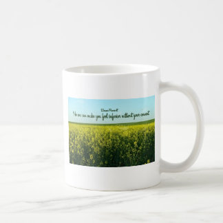 Taza De Café Inspiración de Eleanor Roosevelt