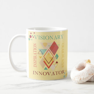 Taza De Café Inspiración de innovador de Visionary Trailblazer